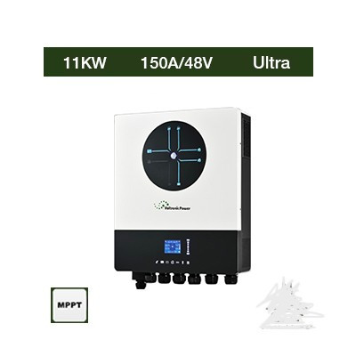 سانورتر 11 کیلووات، 48 ولت، 150 آمپر MPPT برند Voltronic مدل Axpert ULTRA 11K